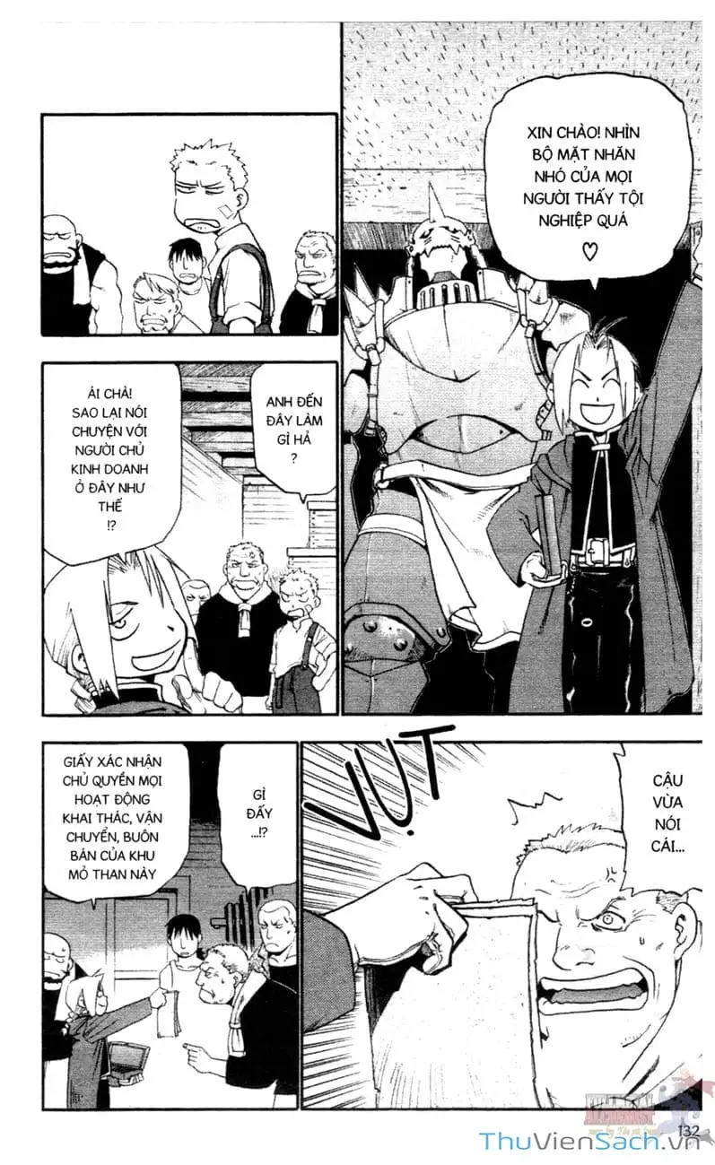 Truyện Tranh Giả Kim Thuật Sư trang 4