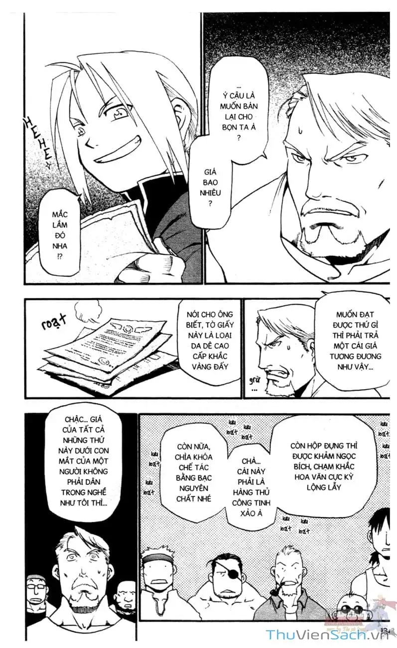 Truyện Tranh Giả Kim Thuật Sư trang 4