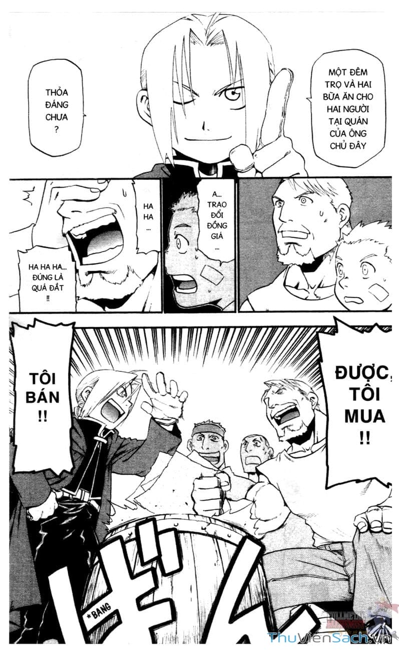 Truyện Tranh Giả Kim Thuật Sư trang 4