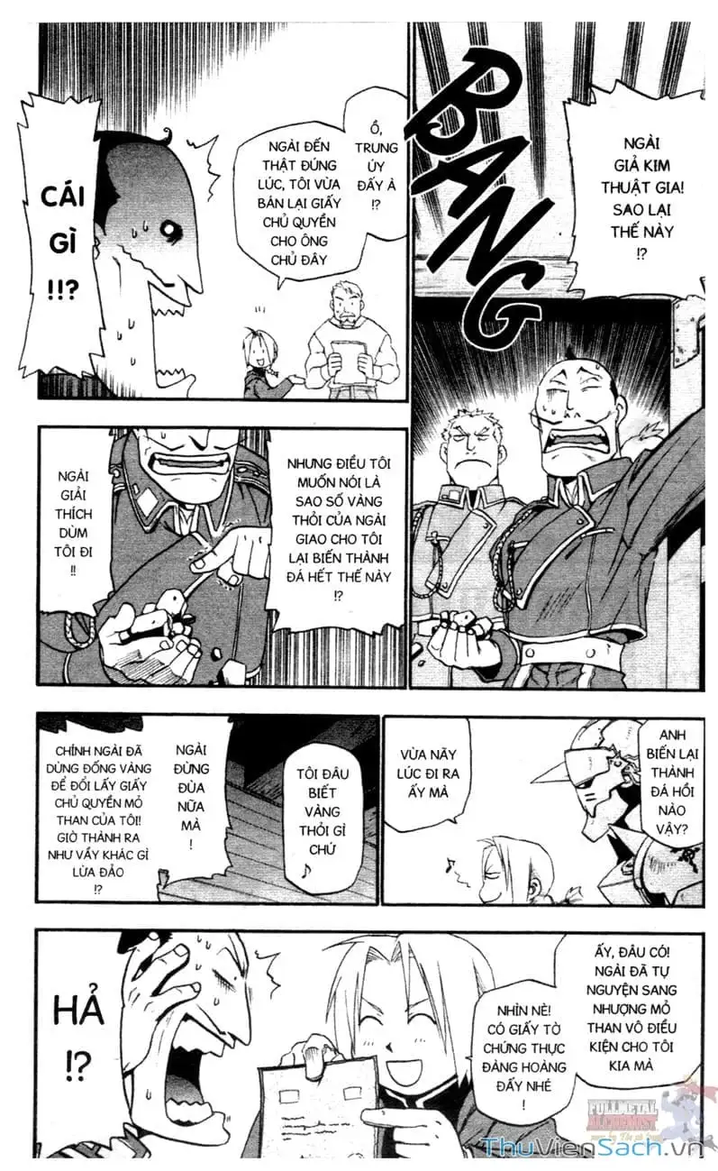 Truyện Tranh Giả Kim Thuật Sư trang 4