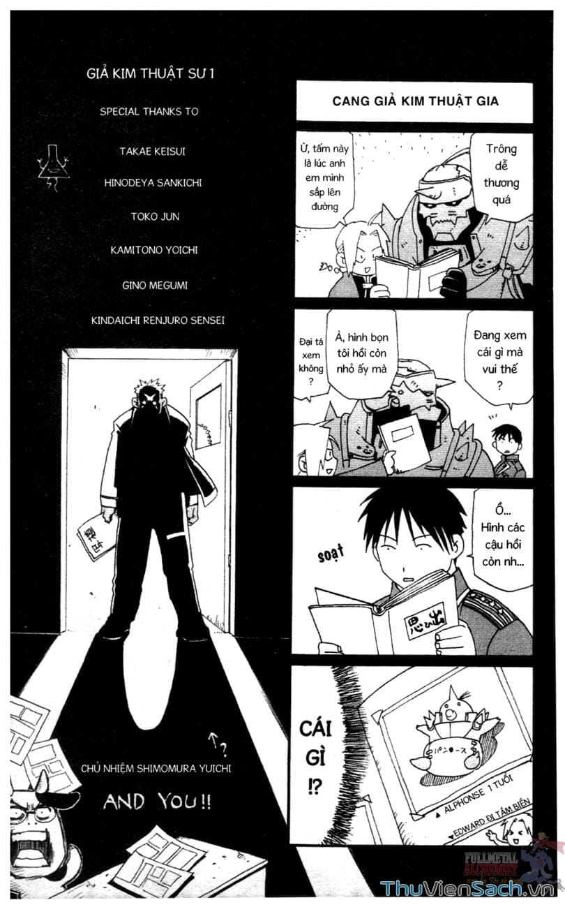 Truyện Tranh Giả Kim Thuật Sư trang 4