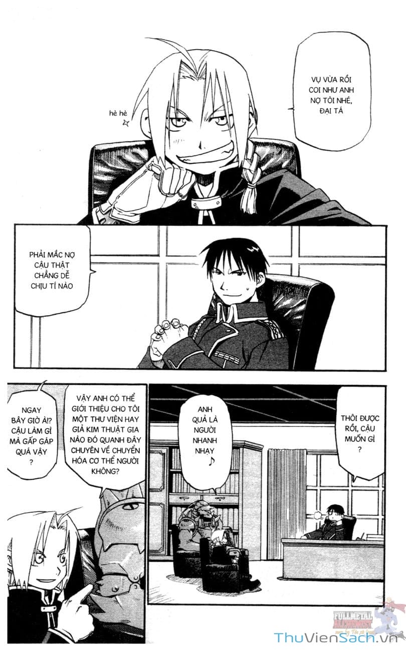 Truyện Tranh Giả Kim Thuật Sư trang 4