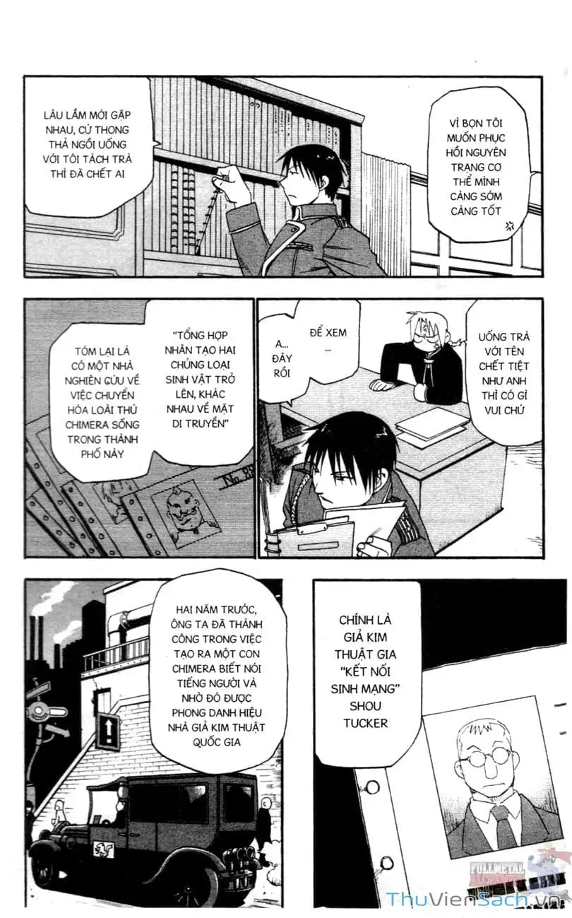 Truyện Tranh Giả Kim Thuật Sư trang 4