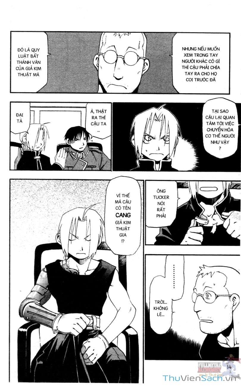 Truyện Tranh Giả Kim Thuật Sư trang 4