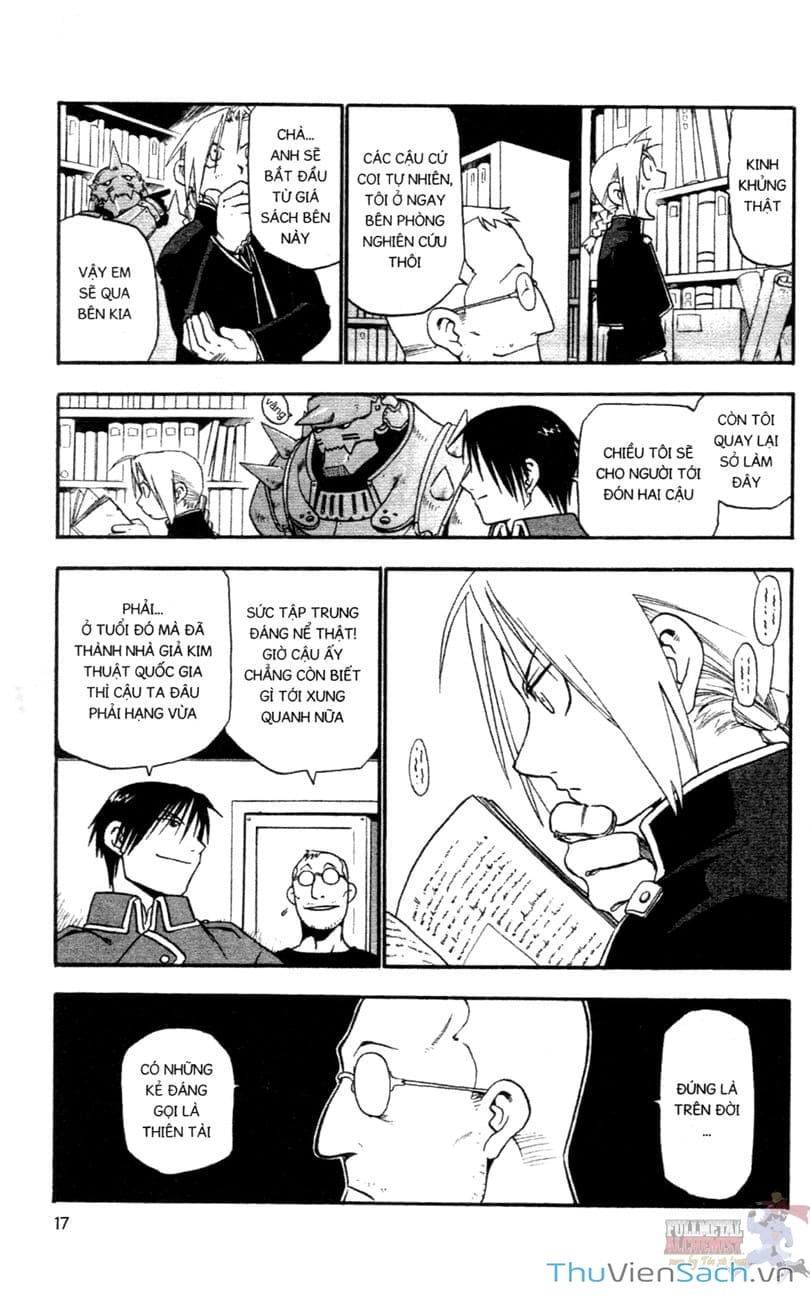 Truyện Tranh Giả Kim Thuật Sư trang 4