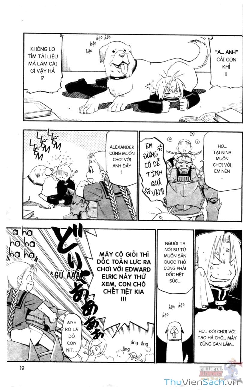 Truyện Tranh Giả Kim Thuật Sư trang 4