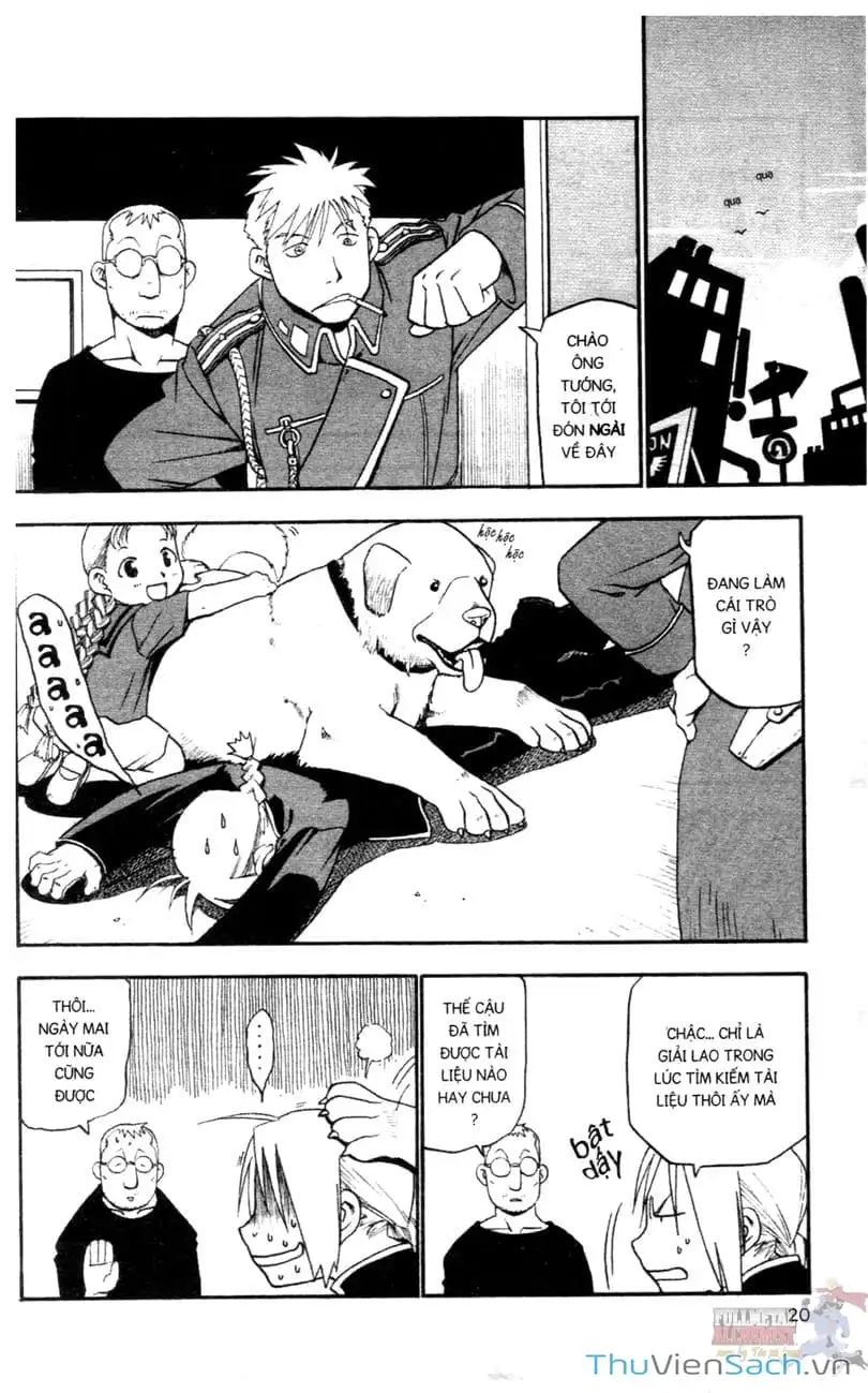 Truyện Tranh Giả Kim Thuật Sư trang 4