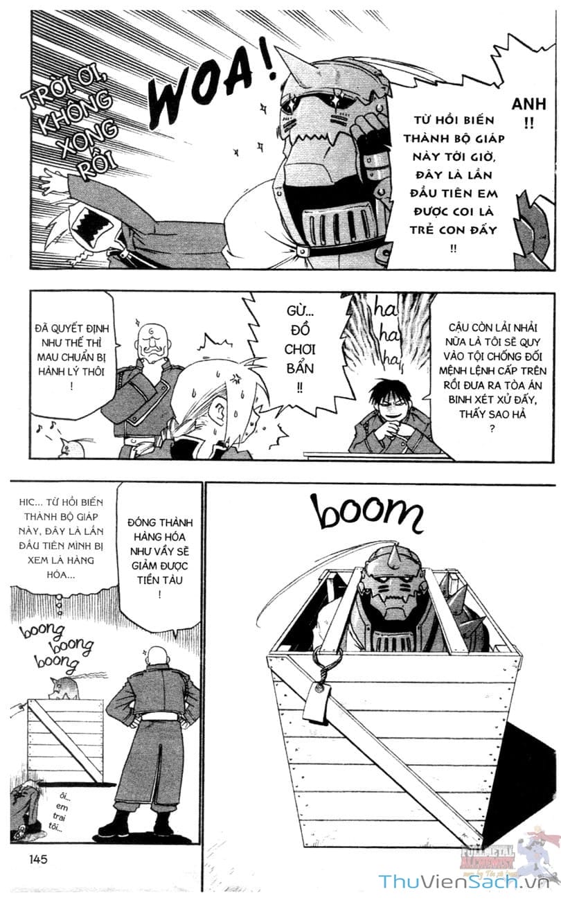 Truyện Tranh Giả Kim Thuật Sư trang 4