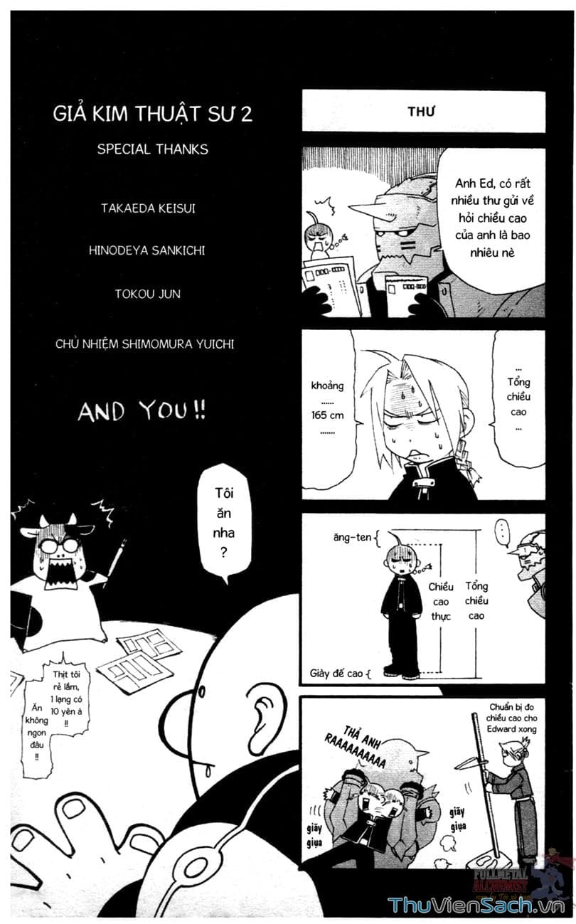 Truyện Tranh Giả Kim Thuật Sư trang 4