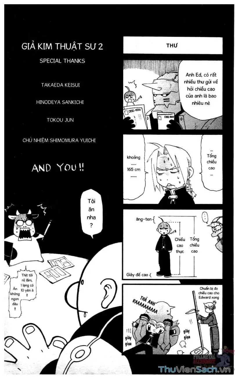 Truyện Tranh Giả Kim Thuật Sư trang 4