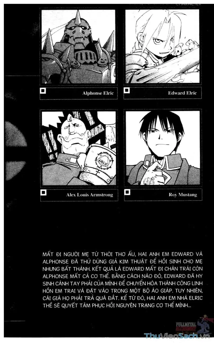 Truyện Tranh Giả Kim Thuật Sư trang 4