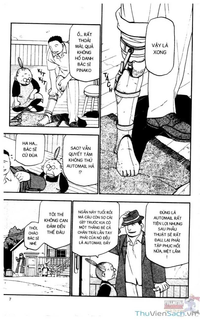 Truyện Tranh Giả Kim Thuật Sư trang 4