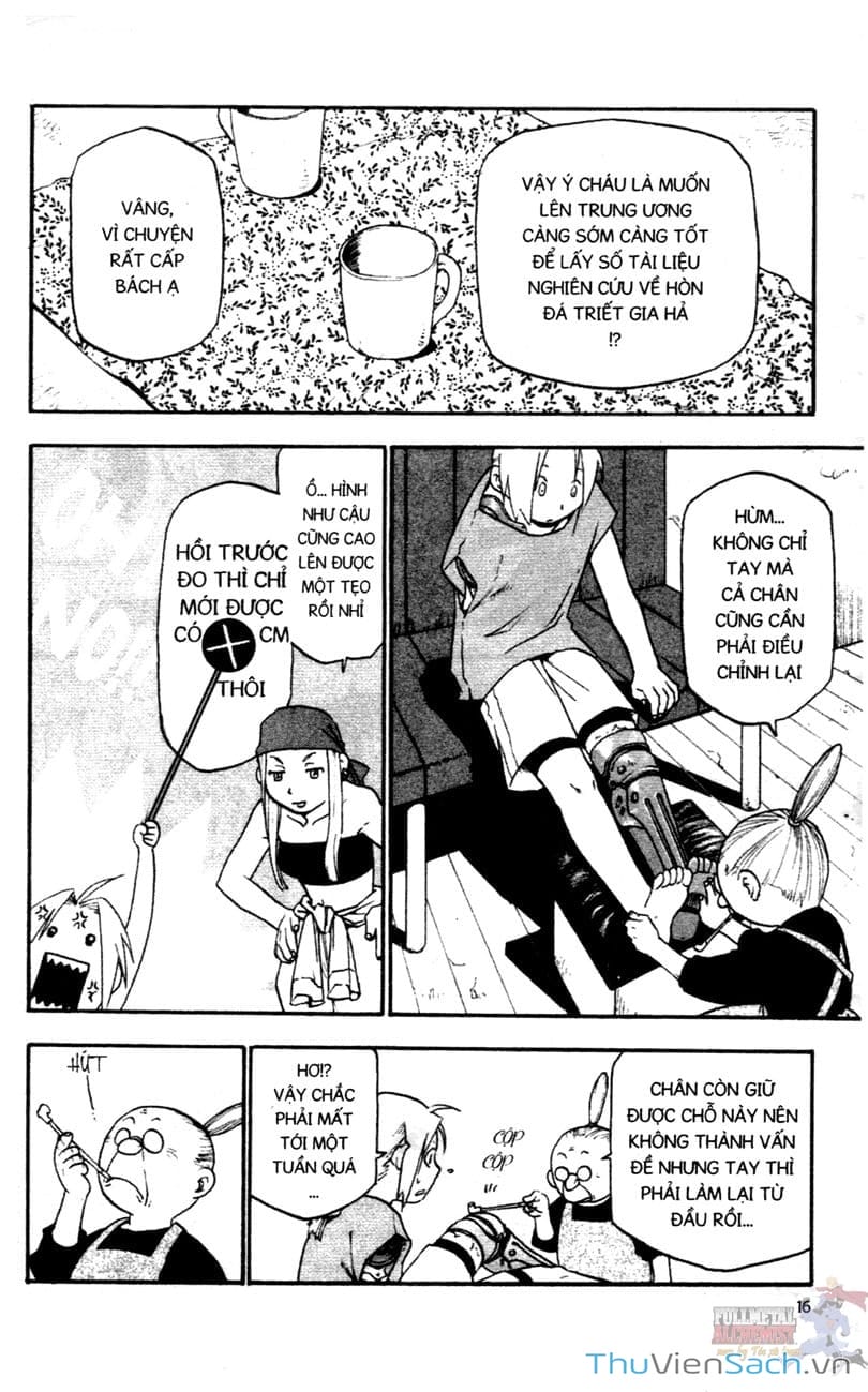 Truyện Tranh Giả Kim Thuật Sư trang 4