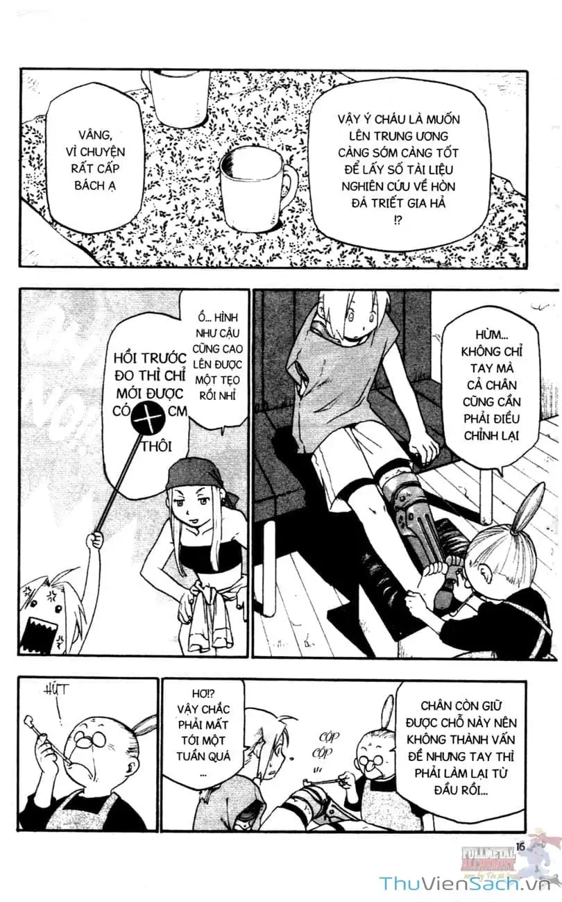 Truyện Tranh Giả Kim Thuật Sư trang 4