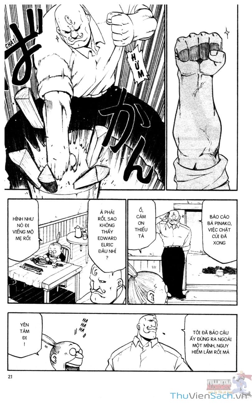 Truyện Tranh Giả Kim Thuật Sư trang 4