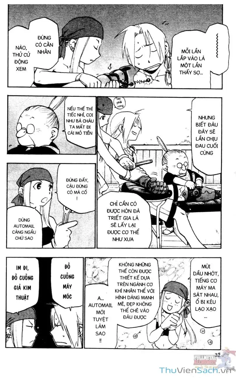 Truyện Tranh Giả Kim Thuật Sư trang 4