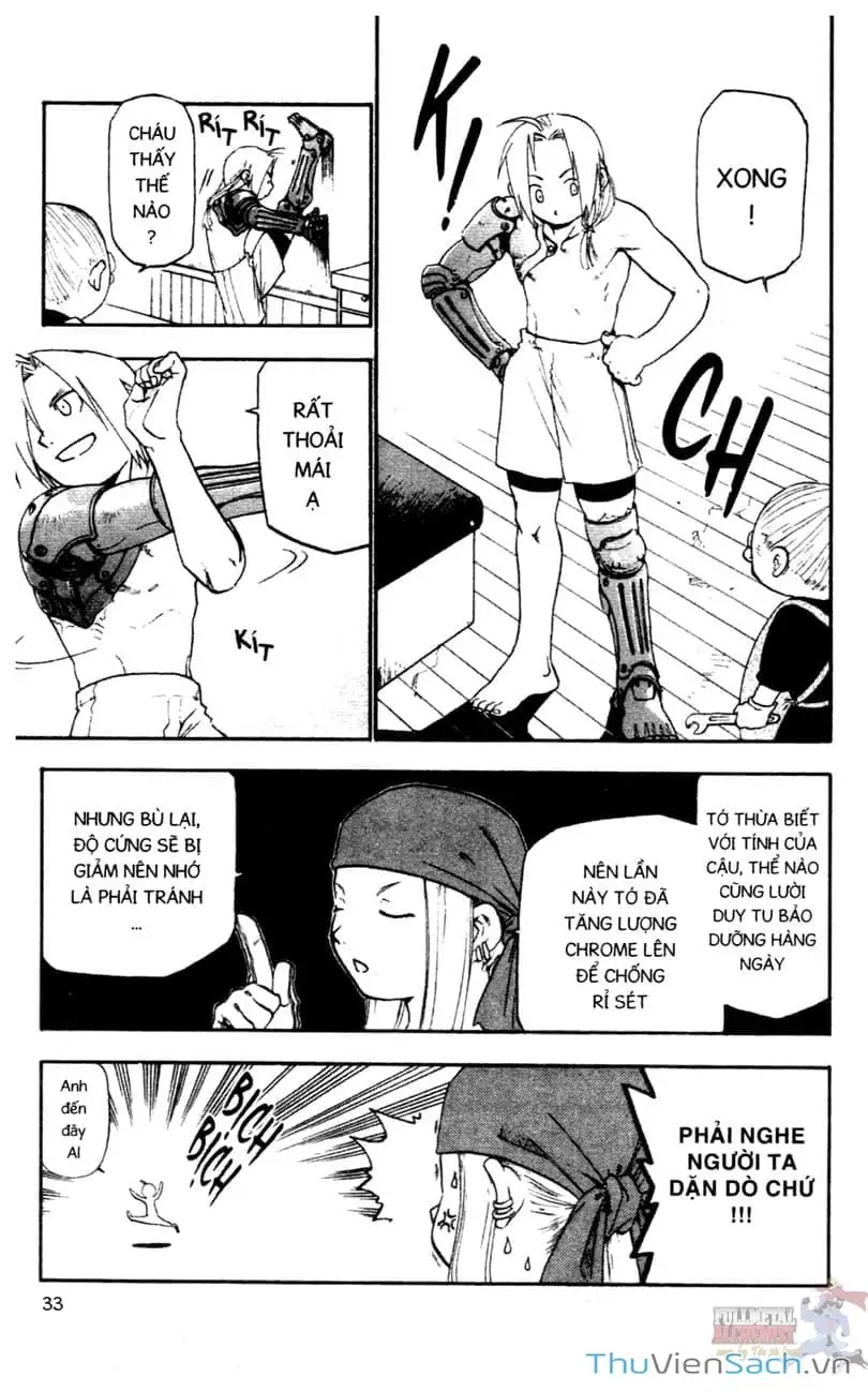 Truyện Tranh Giả Kim Thuật Sư trang 4