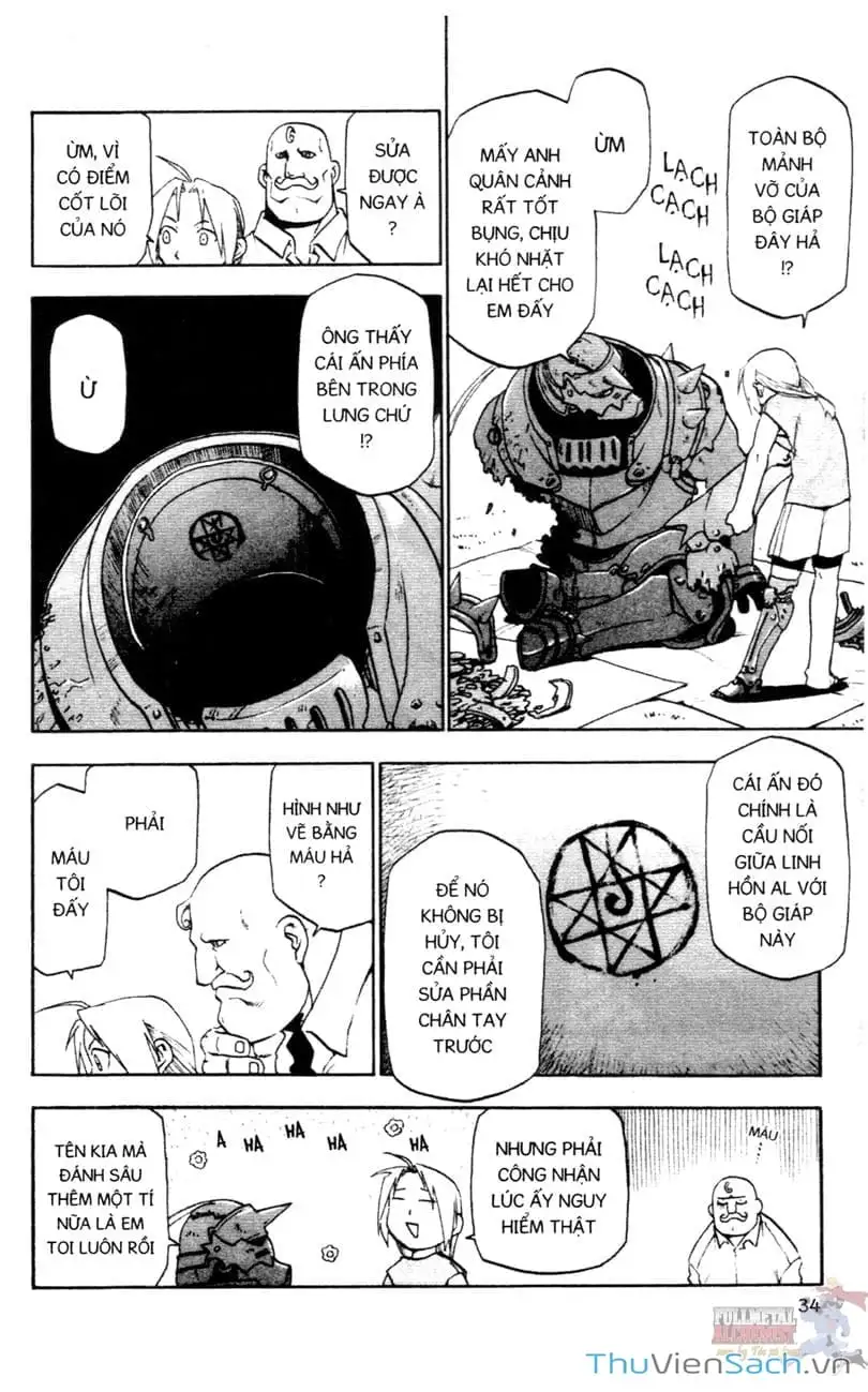 Truyện Tranh Giả Kim Thuật Sư trang 4