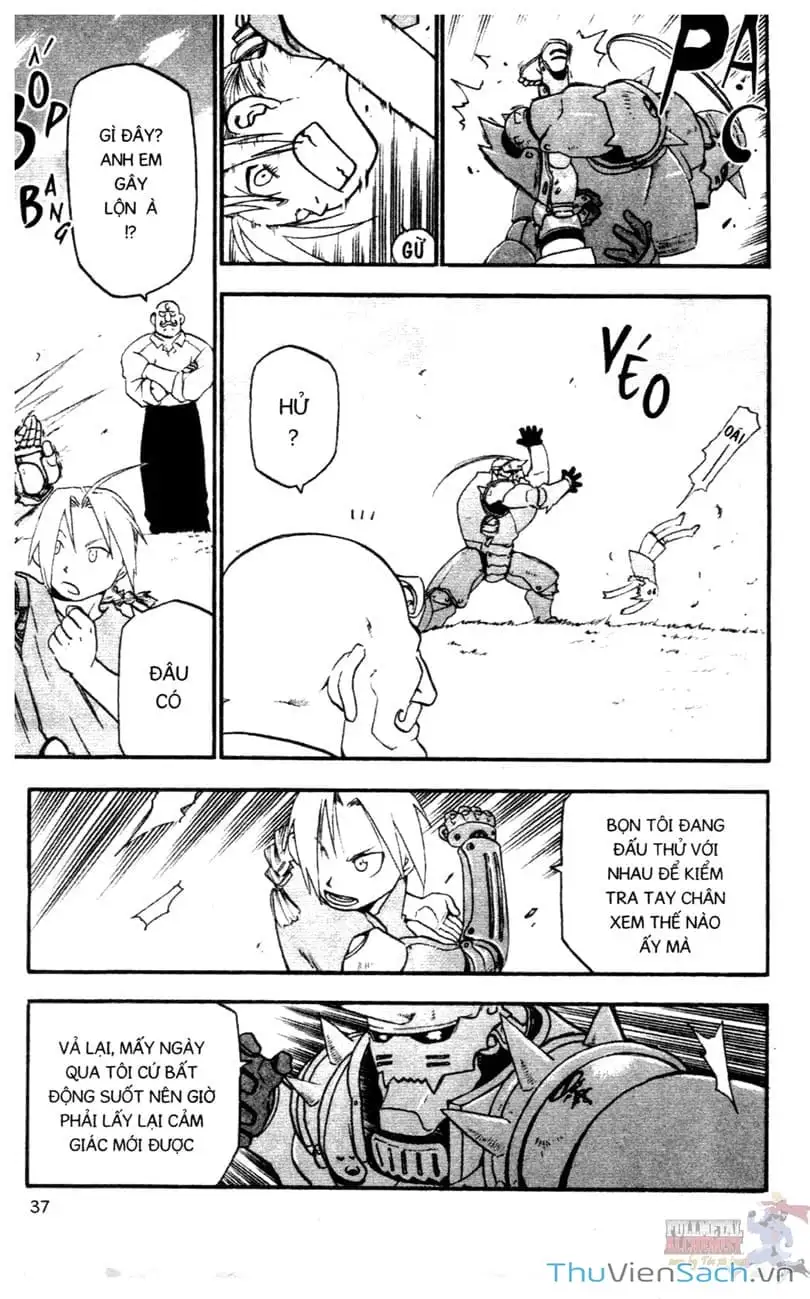 Truyện Tranh Giả Kim Thuật Sư trang 4