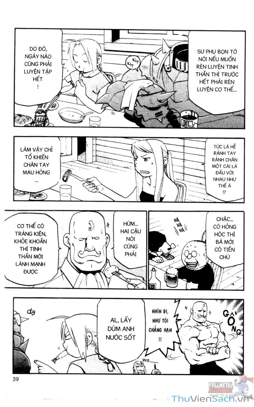 Truyện Tranh Giả Kim Thuật Sư trang 4