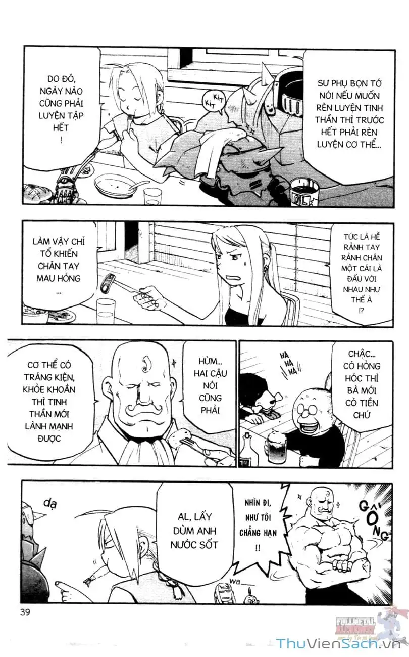 Truyện Tranh Giả Kim Thuật Sư trang 4