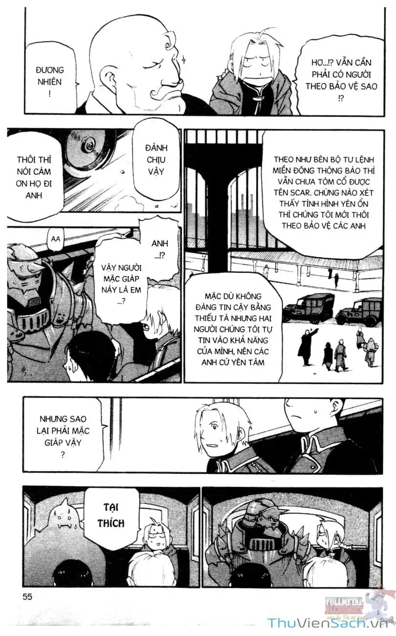 Truyện Tranh Giả Kim Thuật Sư trang 4