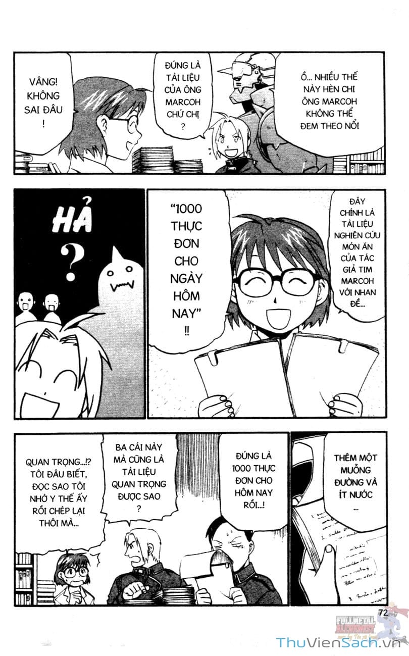 Truyện Tranh Giả Kim Thuật Sư trang 4