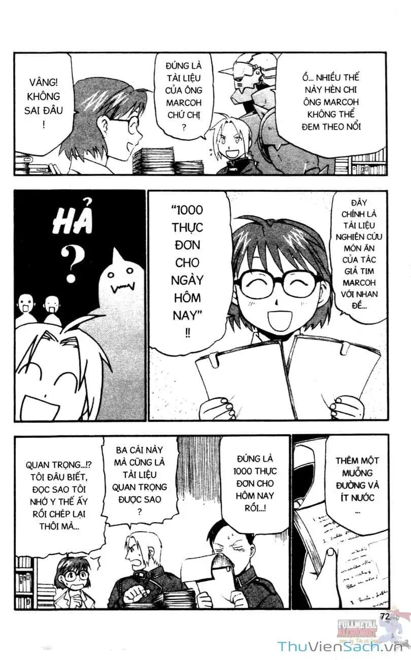 Truyện Tranh Giả Kim Thuật Sư trang 4