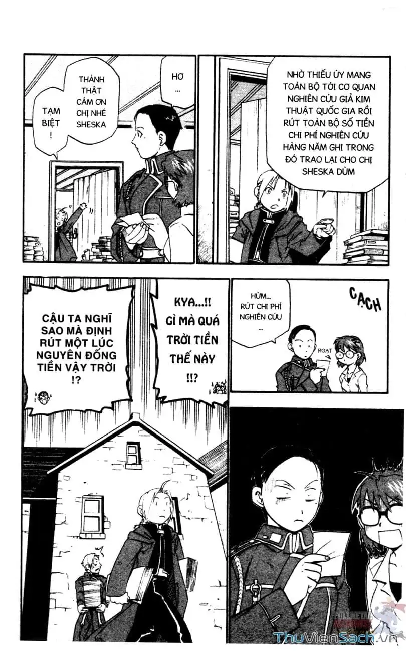 Truyện Tranh Giả Kim Thuật Sư trang 4
