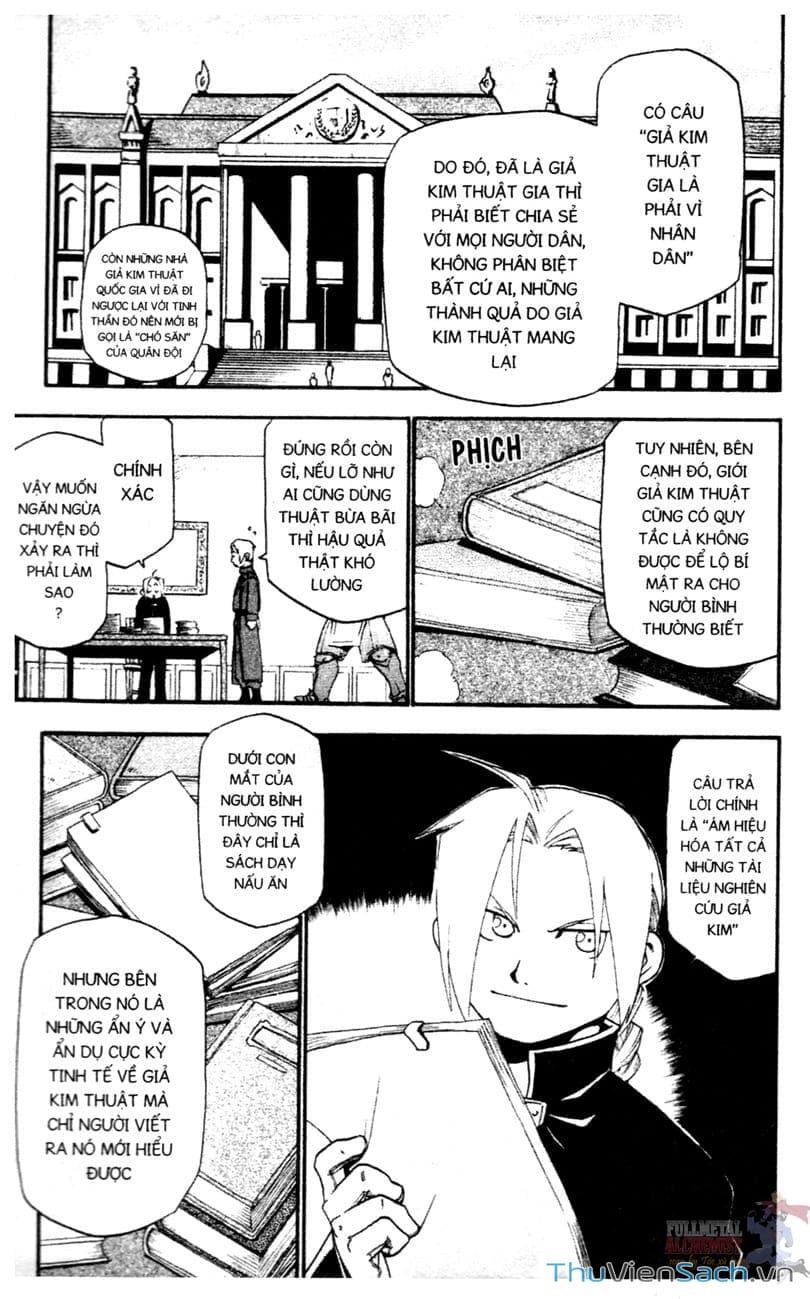 Truyện Tranh Giả Kim Thuật Sư trang 4