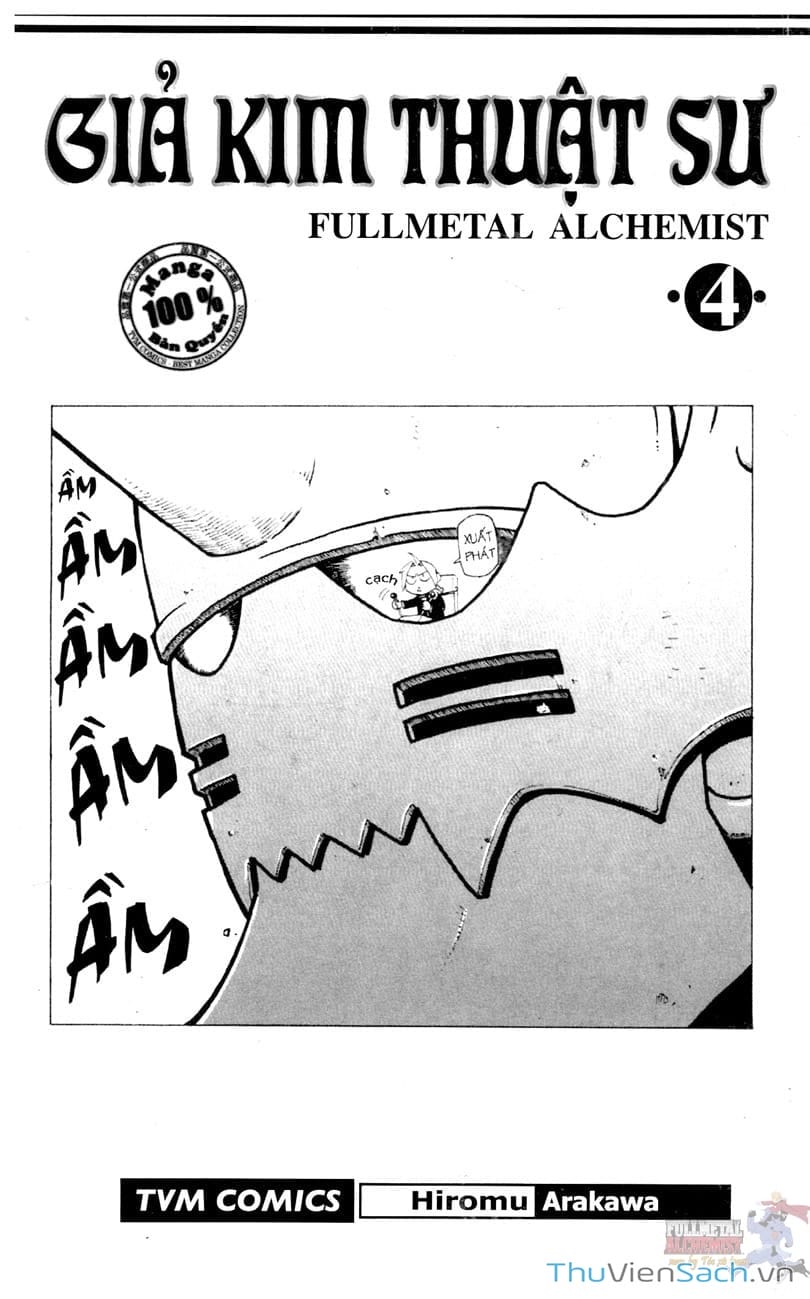 Truyện Tranh Giả Kim Thuật Sư trang 4