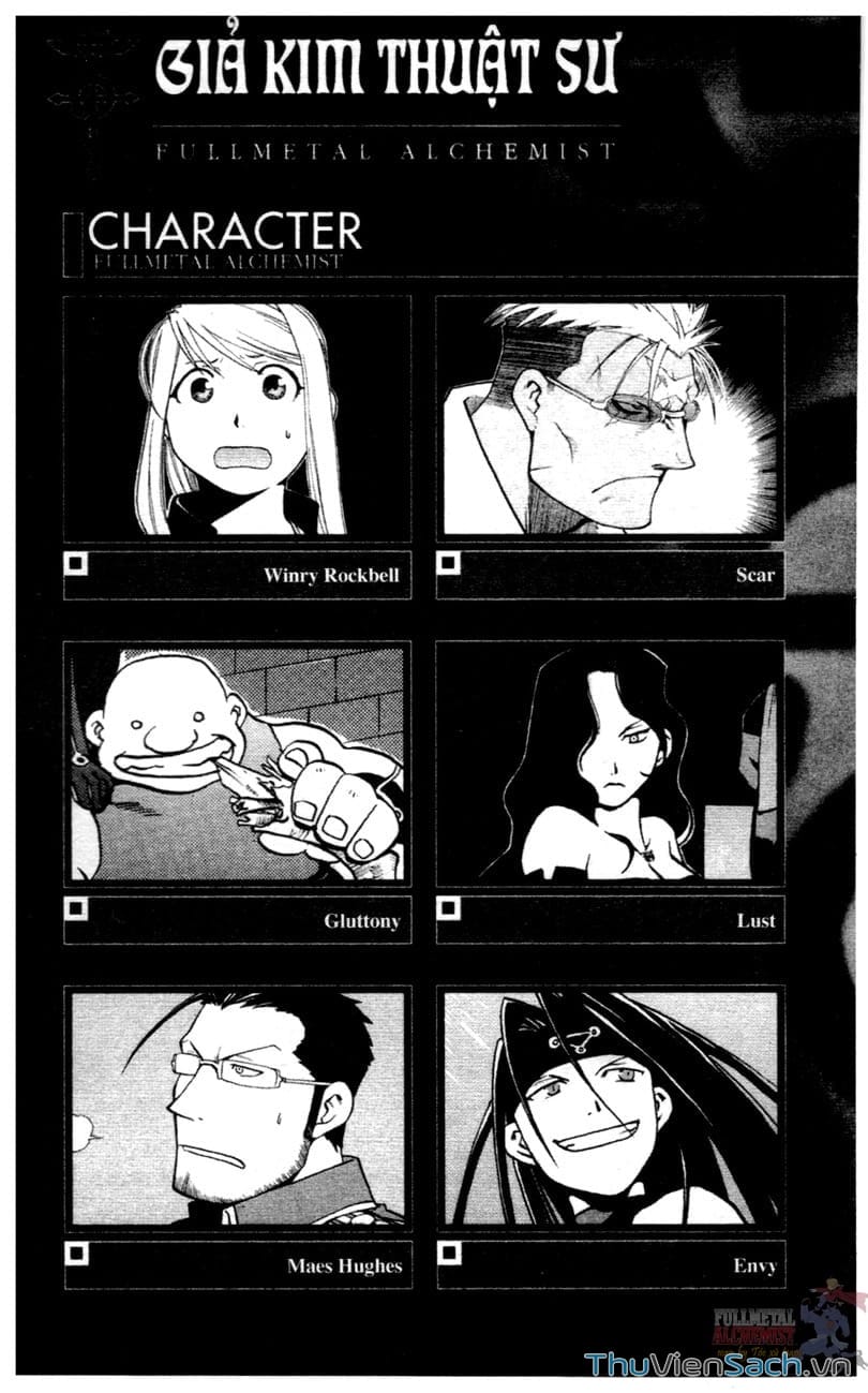 Truyện Tranh Giả Kim Thuật Sư trang 4