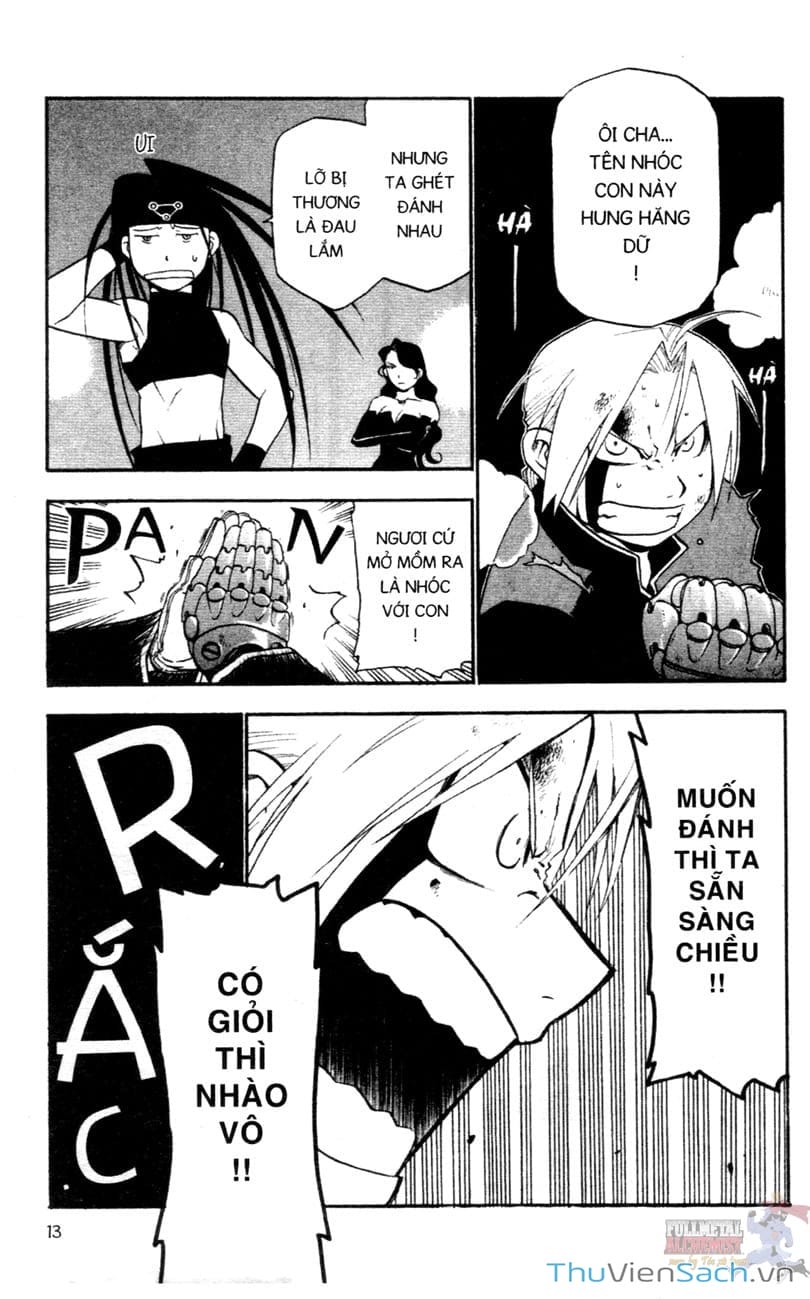 Truyện Tranh Giả Kim Thuật Sư trang 4