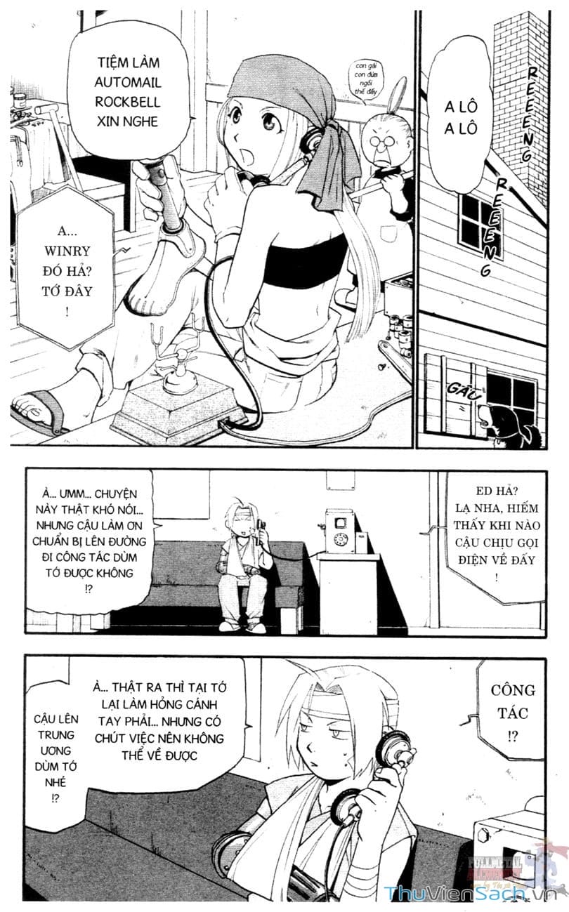 Truyện Tranh Giả Kim Thuật Sư trang 4