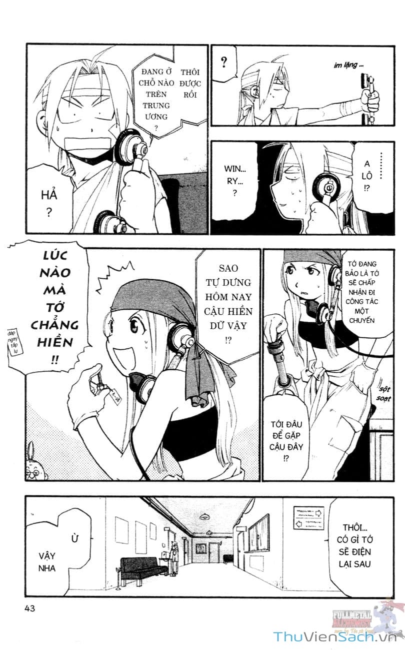 Truyện Tranh Giả Kim Thuật Sư trang 4