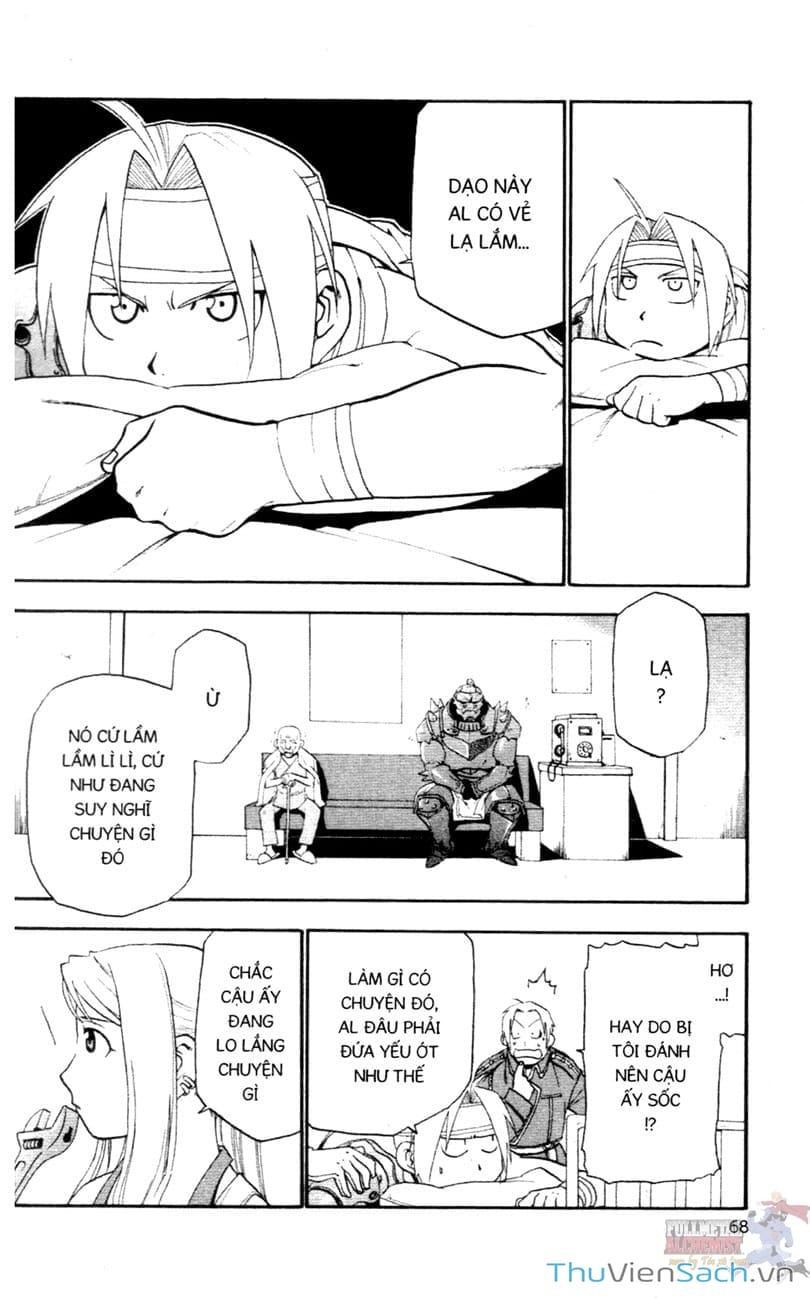 Truyện Tranh Giả Kim Thuật Sư trang 4