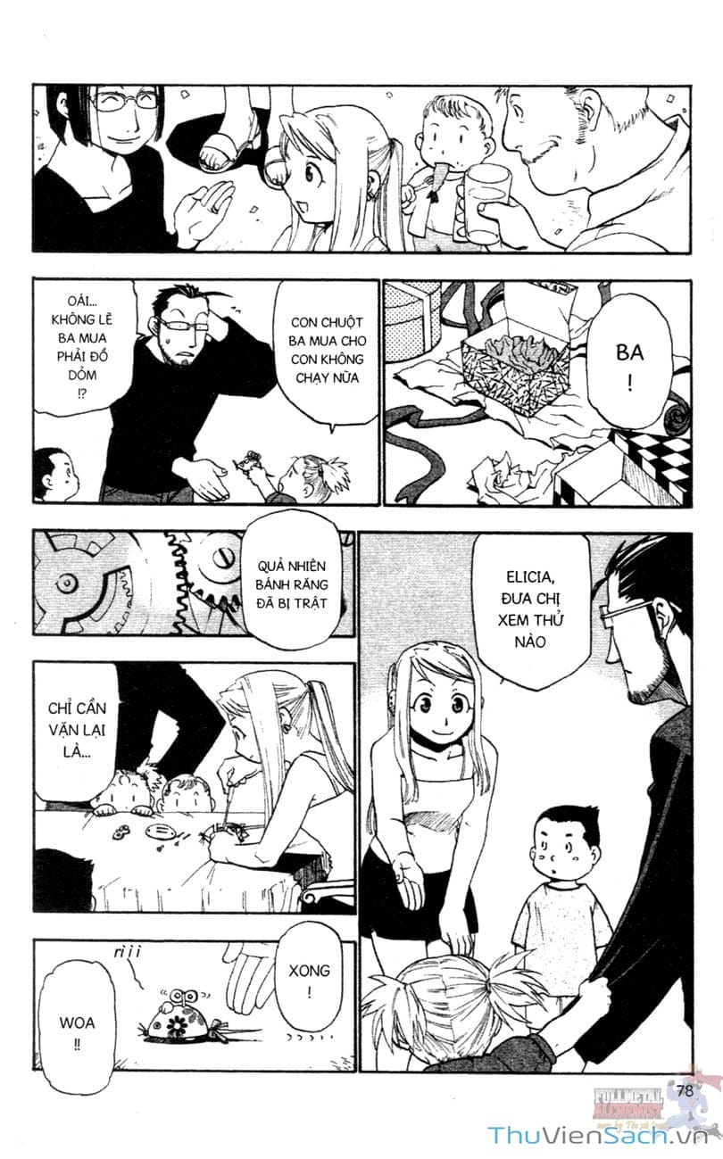 Truyện Tranh Giả Kim Thuật Sư trang 4