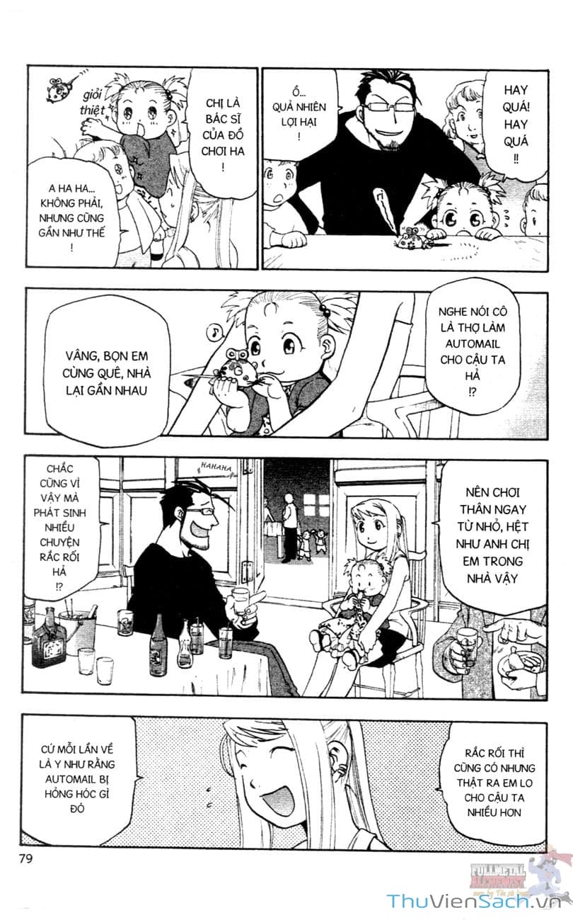 Truyện Tranh Giả Kim Thuật Sư trang 4