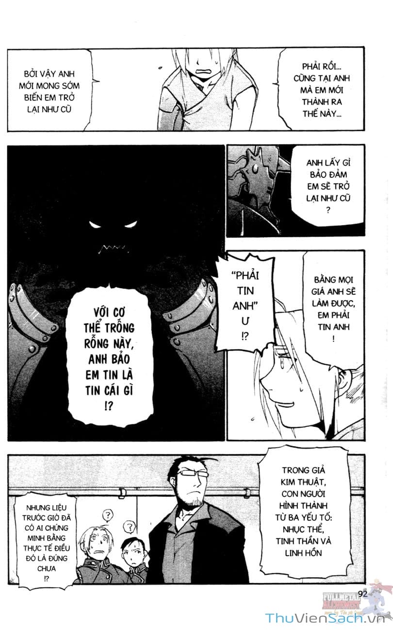 Truyện Tranh Giả Kim Thuật Sư trang 4
