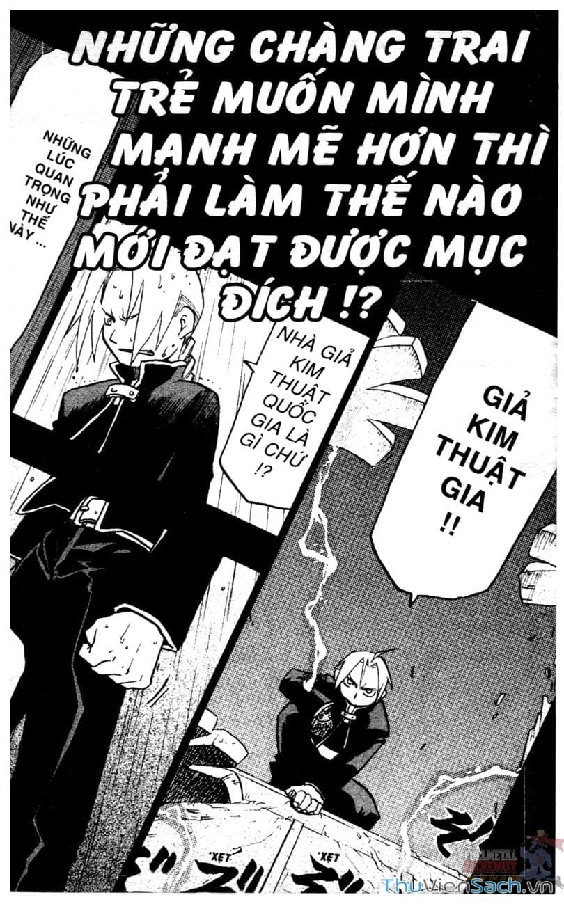 Truyện Tranh Giả Kim Thuật Sư trang 4