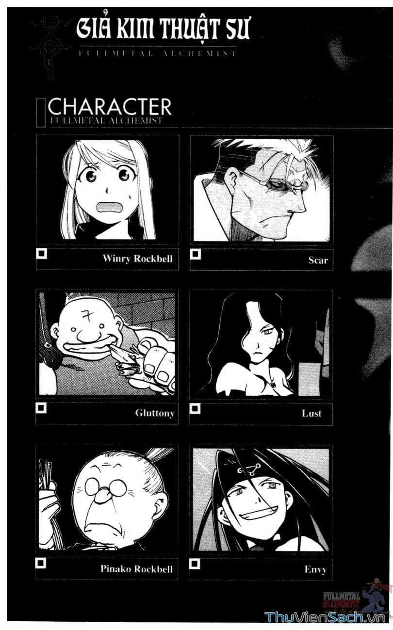 Truyện Tranh Giả Kim Thuật Sư trang 4