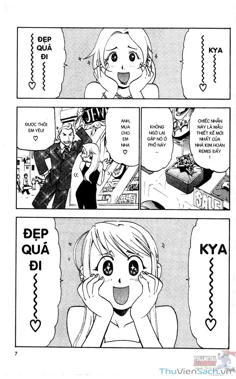 Truyện Tranh Giả Kim Thuật Sư trang 4