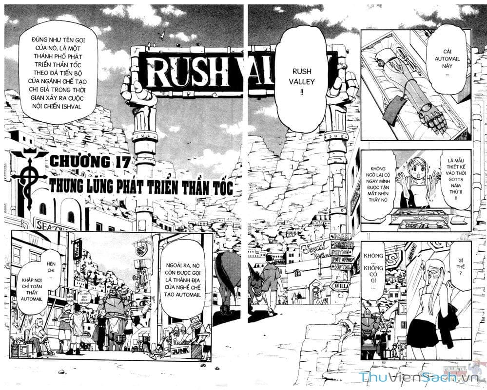 Truyện Tranh Giả Kim Thuật Sư trang 4