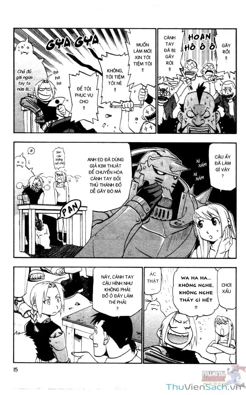 Truyện Tranh Giả Kim Thuật Sư trang 4