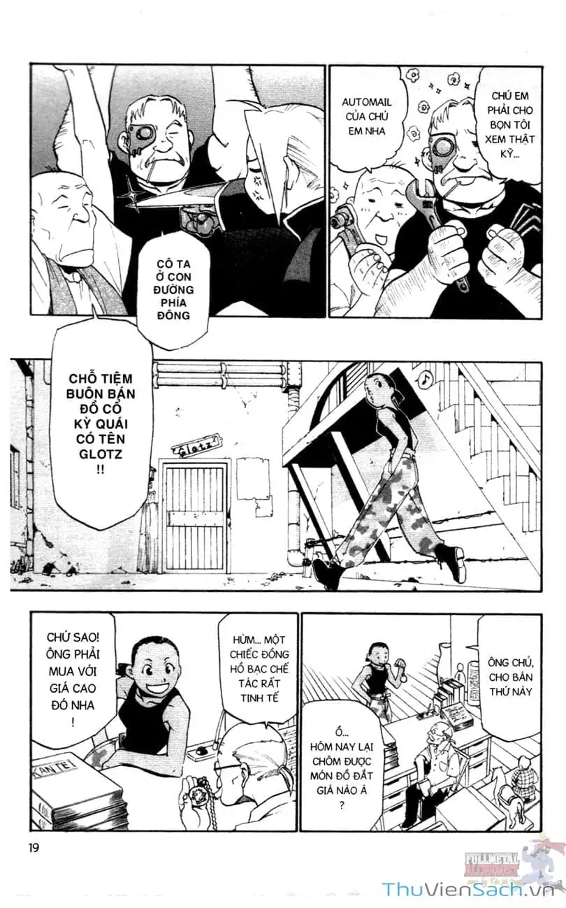 Truyện Tranh Giả Kim Thuật Sư trang 4