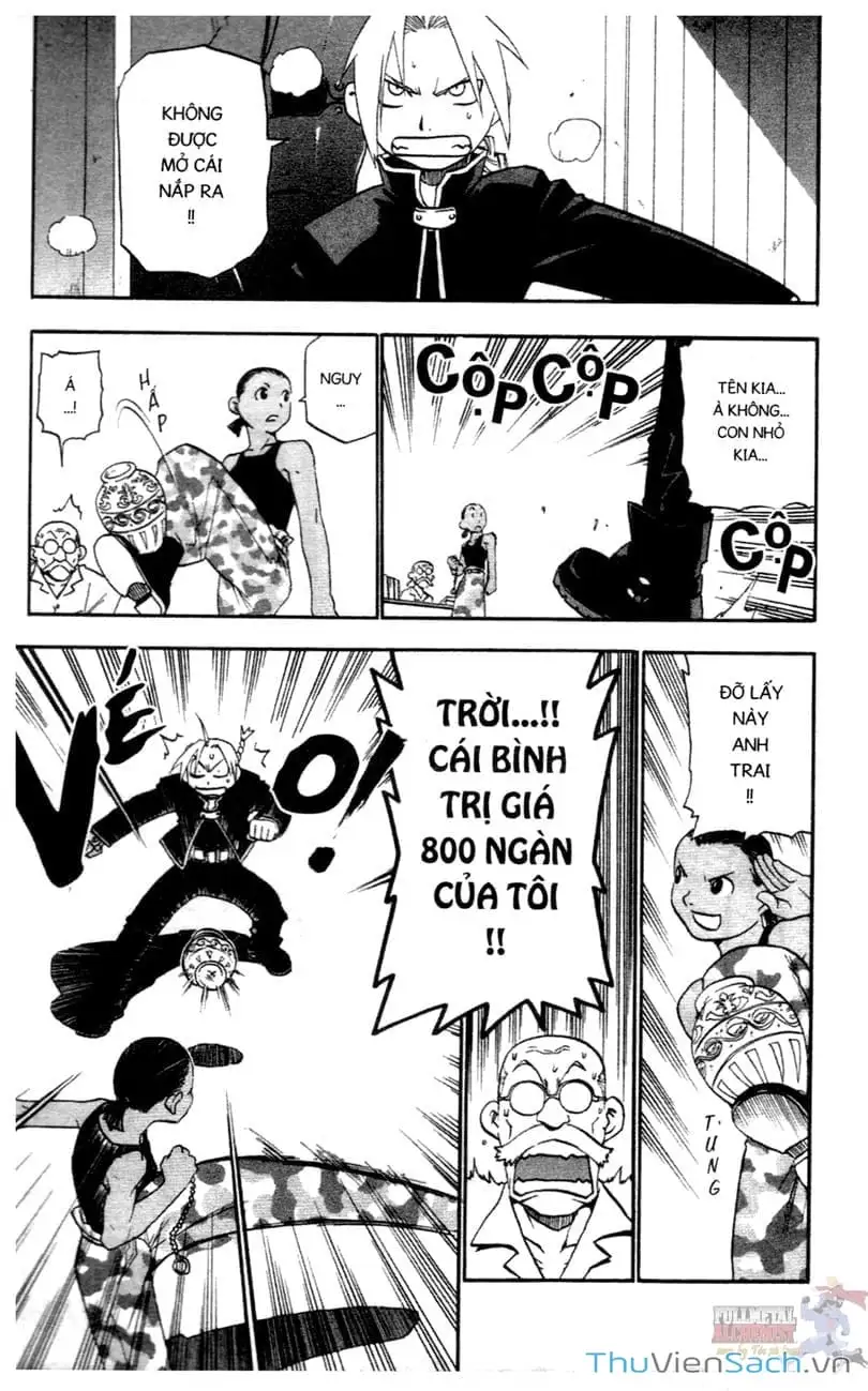 Truyện Tranh Giả Kim Thuật Sư trang 4