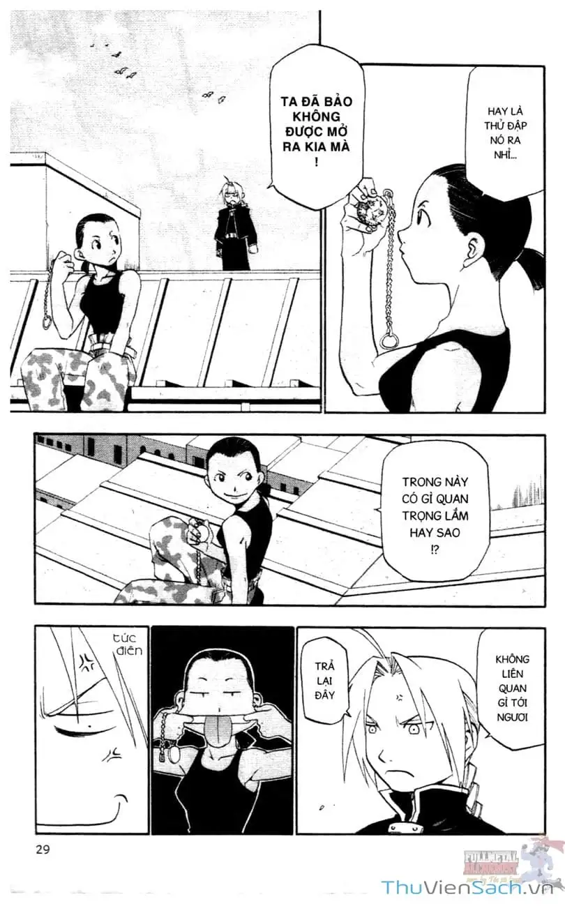 Truyện Tranh Giả Kim Thuật Sư trang 4