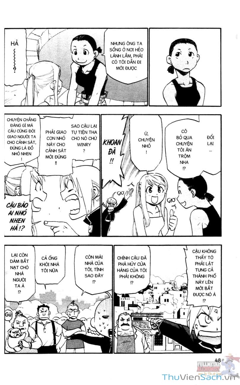 Truyện Tranh Giả Kim Thuật Sư trang 4