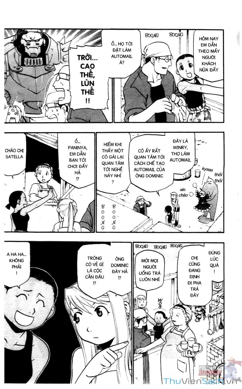 Truyện Tranh Giả Kim Thuật Sư trang 4