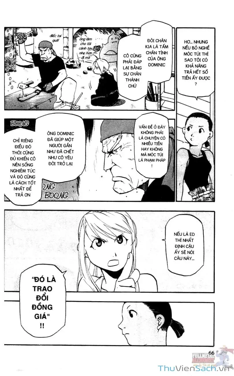 Truyện Tranh Giả Kim Thuật Sư trang 4